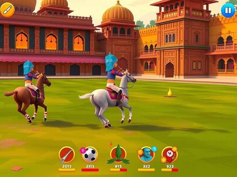 Saraswati Polo Frenzy Gameplay Screenshot